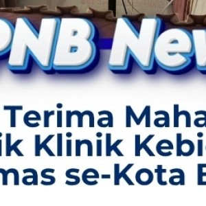 Serah Terima Mahasiswi S1 Kebidanan di 7 Puskesmas se Kota Bukittinggi